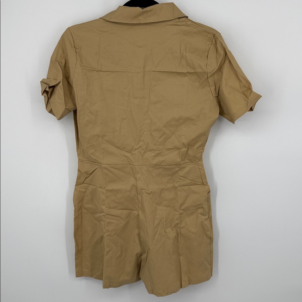 Dickies Tan Short Sleeve Jumpsuit Size Large - Picture 6 of 6